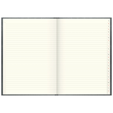 Registerbuch | A4, 288 Seiten, liniert, Kunststoff, grau